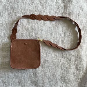Anthropologie Crossbody Bag, Braided Strap